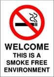 Welcome This is a Smoke Free Environment